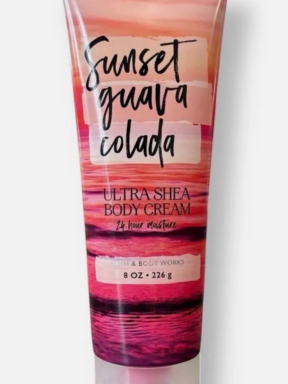 Bath & Body Works Sunset Guava Colada Ultra Shea Body Cream - Pink, Orange